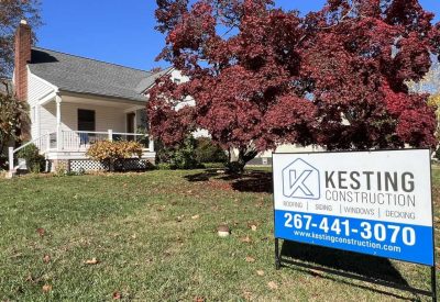 Roof replacement by Kesting Construction in North Wales, PA. Expert roofing services for durable and.