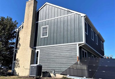 Siding installation in Hatfield, PA showcasing durable, stylish materials for home improvement.