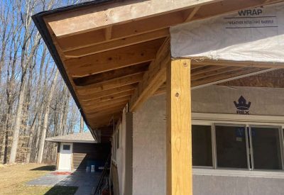 Siding installation by Kesting Construction in Pottstown PA, showcasing durable and weather-resistan.