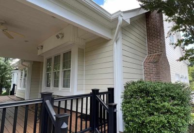 Custom siding replacement on a residential home in Doylestown PA for improved curb appeal.