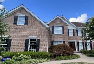 Beautiful brick home with new siding in Doylestown PA.