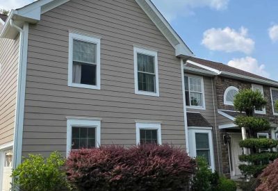 Expert siding installation on a residential home in Jamison PA by Kesting Construction.